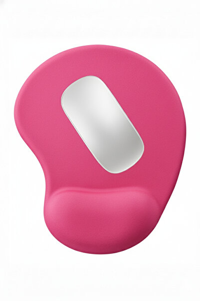 Boldy Wrist Support Mousepad - Non-Slip Mouse Pad - Mouse Pad - Oval Cut Mouse Mat - Oval Cut Mousepad