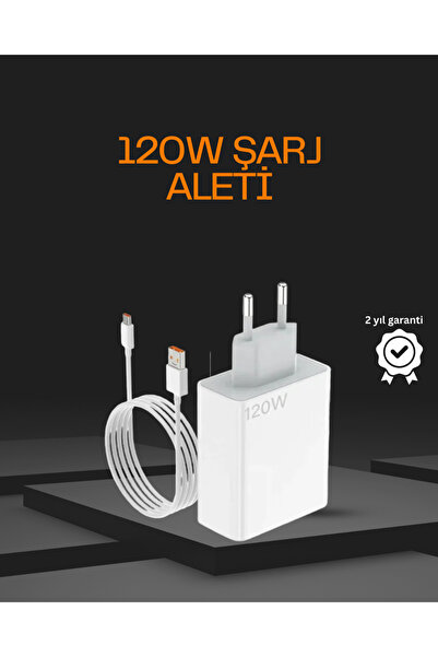 Clevora 120 Watt Type C Şarj Başlığı Poco X3 X4 X5 Pro Uyumlu