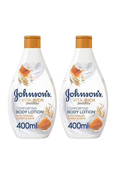 Johnson's Body Lotion Vita-Rich Smoothies Honey And Oats Multicolour 2x400ml