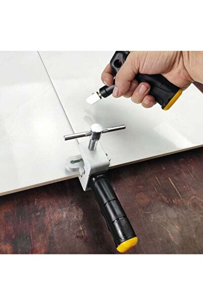 Generic Handheld Glass Ceramic Tile Cutter - Black