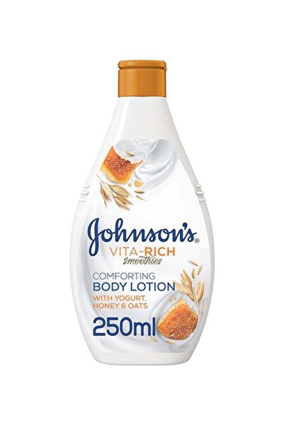 Johnson's Vita-Rich Smoothies Comforting Body Lotion - Yogurt, Honey & Oats, 250 ml