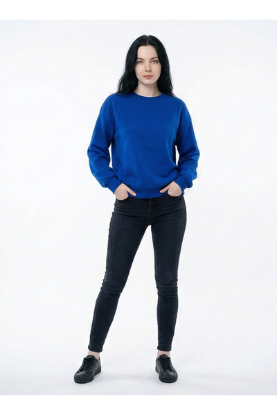 Redd Store Bisiklet Yaka Basic Sweatshirt