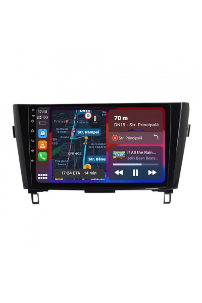 NavStore Navigatie Dedicata Nissan Qashqai J11, X Trail T32 (2013-2018),10Inch,4Gb Ram,64Gb Stocare,Carplay