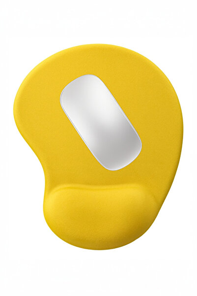 Boldy Wrist Support Mousepad - Non-Slip Mouse Pad - Mouse Pad - Oval Cut Mouse Mat - Oval Cut Mousepad