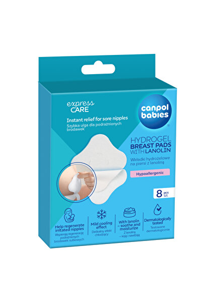 Canpol babies Tampoane de san calmante din hidrogel cu lanolina Canpol Babies...