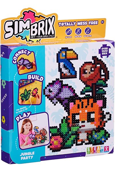 Aspire Books مجموعة سيمبريكس لحفلات الأدغال - فن البكسل ثنائي وثلاثي الأبعاد،...