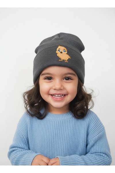 gigigiyim Chick Patterned Unisex Children's Beanie