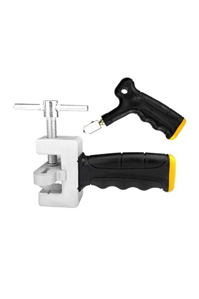 Generic Handheld Glass Ceramic Tile Cutter - Black