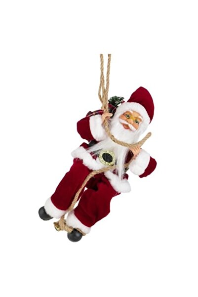 AB HOMES Figurină decorativă de Crăciun suspendată AB Homes, Moș Crăciun cu s...