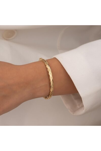 hakan mücevherat Spor Model 14 Ayar Altın Kelepçe