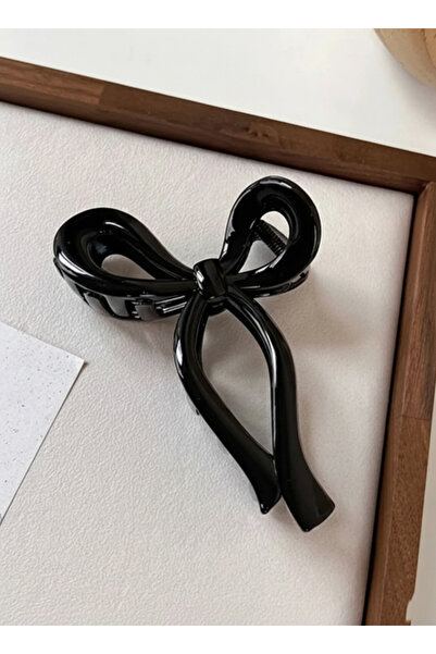 TheSeaFit Women's Large Size Black Bow Buckle (11 cm)