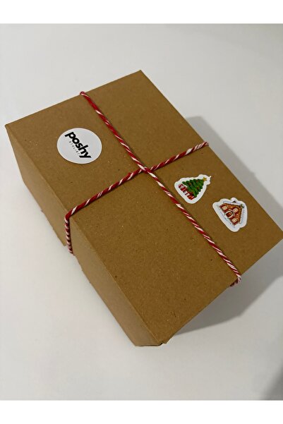 Poshy Atelier New Year Gift Box Bag Charm Scrunchie Keychain Handmade New Year Box