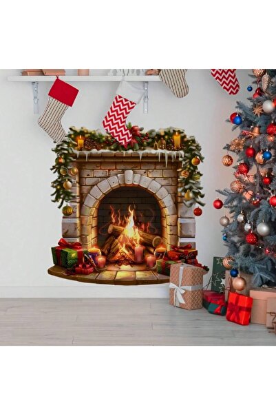 Inovius Sticker/Autocolant Craciun Semineu 30x60cm - 654953