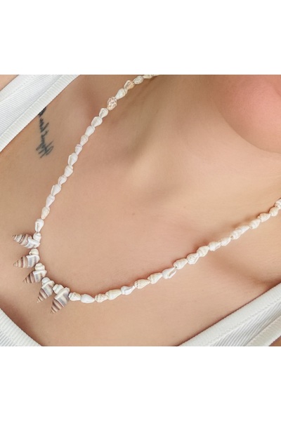 Markiz Takı Mussel Necklace 50 cm