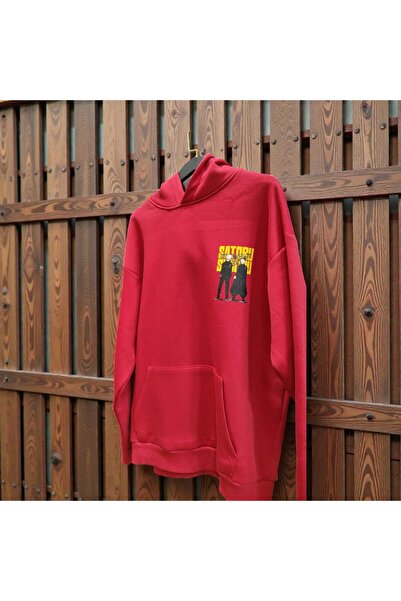 FG KONNİCHİWA Φούτερ Anime Kaisen Jujutsu με κουκούλα Ανδρικό Γυναικείο με κουκούλα Cosplay Gojo Satoru