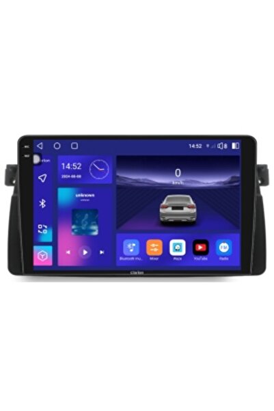 Clarion Android Navigation for BMW 3 Series E46 (1999-2006) 2K QLED, 4GB RAM, 64GB, Octa-Core