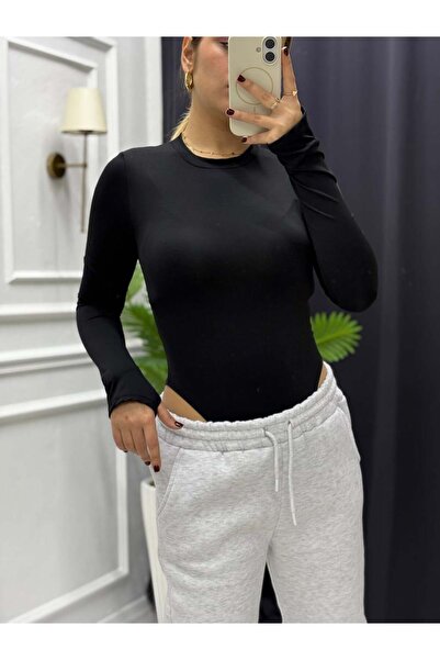 BERİLLİON Halter Neck Snap-On Bodysuit