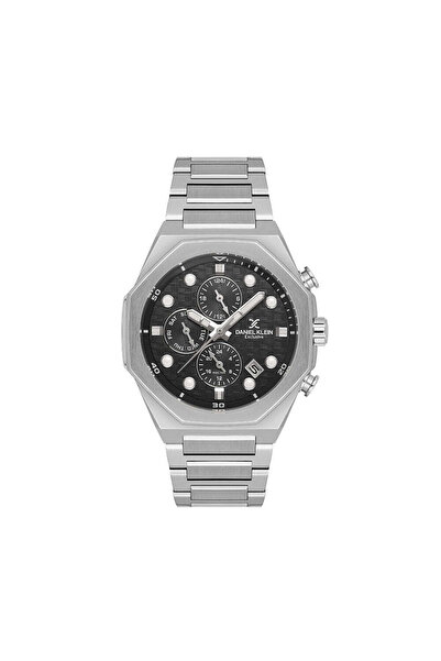 Daniel Klein Exclusive Silver Stainless Steel Watch for Men DK.1.14217-1