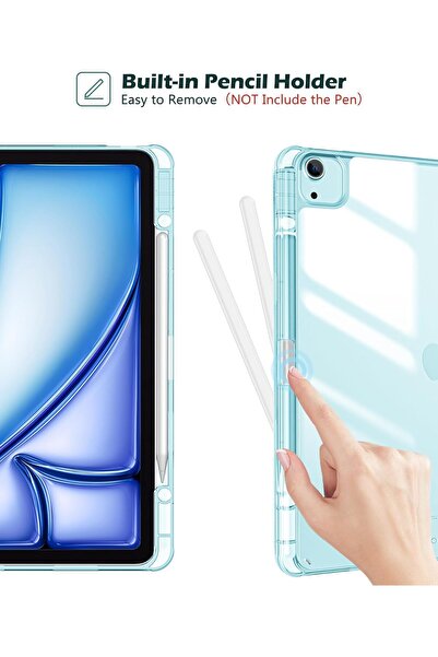 Generic CAT-COT Air 13 inch " iPad Smart Flip Cover-Full-Body Protection, Auto Sleep/Wake, Adjustable Stand