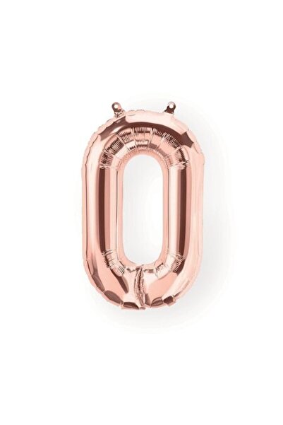 Baloane Sofia Balon folie, numărul 0, culoare auriu-roz, înălțime 101 cm