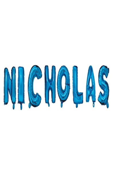 OEM Set baloane „Nicholas”, albastre, 40 cm