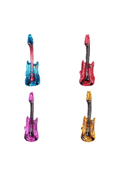 OEM Set baloane folie chitară 80 cm mix 4 buc