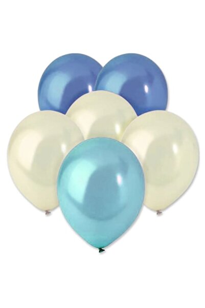 OEM Metallic Multicolor Party Balloons 23cm - 12 pcs