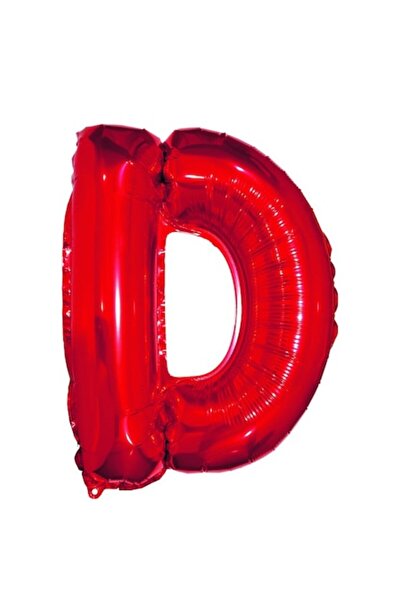 OEM Balloon Letter D, Red, 40cm