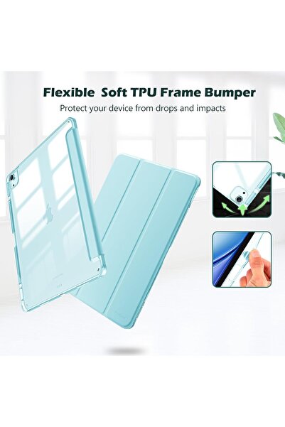 Generic CAT-COT Air 13 inch " iPad Smart Flip Cover-Full-Body Protection, Auto Sleep/Wake, Adjustable Stand