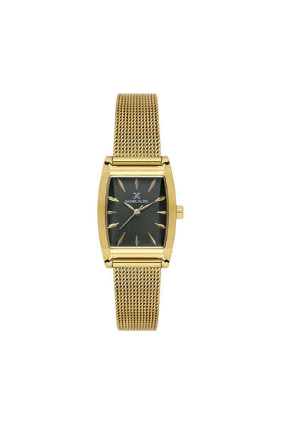Daniel Klein ساعة يد نسائية فاخرة بسوار ذهبي شبكي DK.1.14119-3