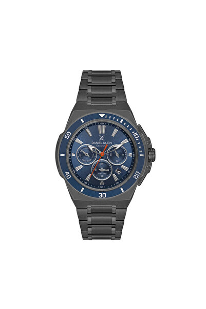 Daniel Klein Exclusive Black Stainless Steel Watch for Men DK.1.14226-5
