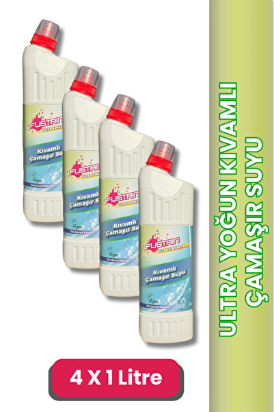 FUSTAIN KIVAMLI ÇAMAŞIR SUYU 4 X 1 LİTRE