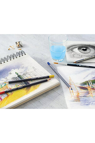 Other Faber-Castell Goldfaber Aqua Watercolor Pencils 36 Colors Metal Packaging 114636 FC