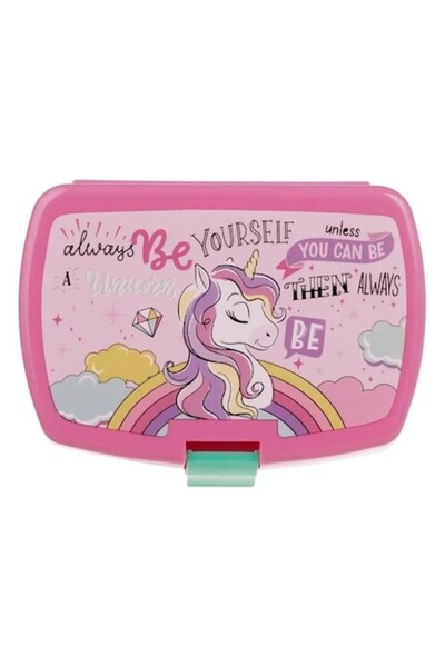OEM Pink Unicorn Lunch Box for Girls 420ml