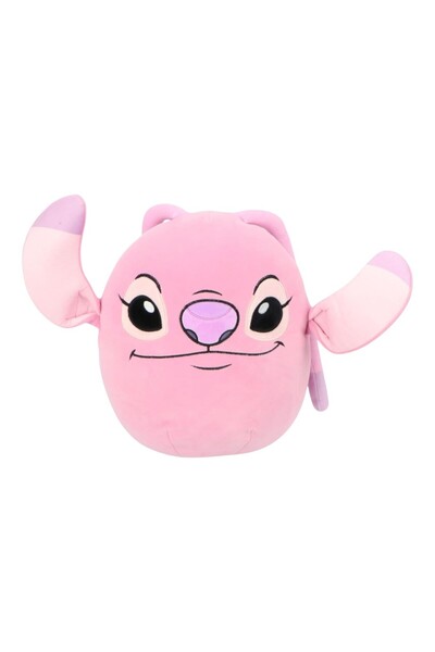 Stitch Pernă din pluș super moale, squishy, pentru copii, roz, 32 cm, Happy,