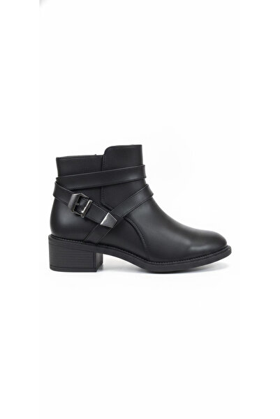 Ustalar Ayakkabı Çanta Black Women's Daily Boots 640.2414-04