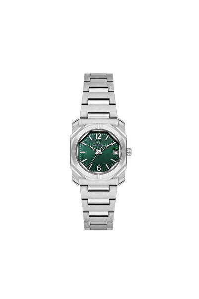 Daniel Klein ساعة نسائية فاخرة من الفولاذ المقاوم للصدأ باللون الفضي DK.1.141...