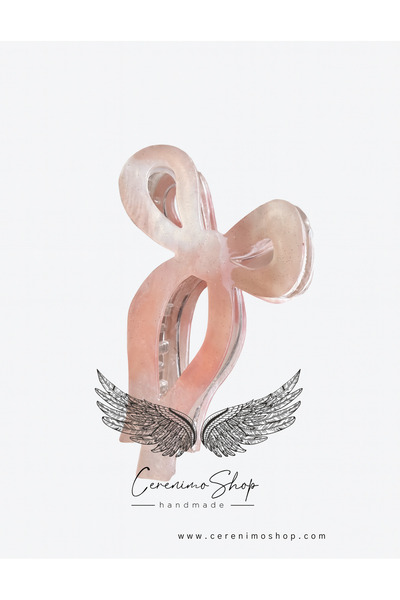 Cerenimo Shop Large Size Latch Buckle with Ribbon Look