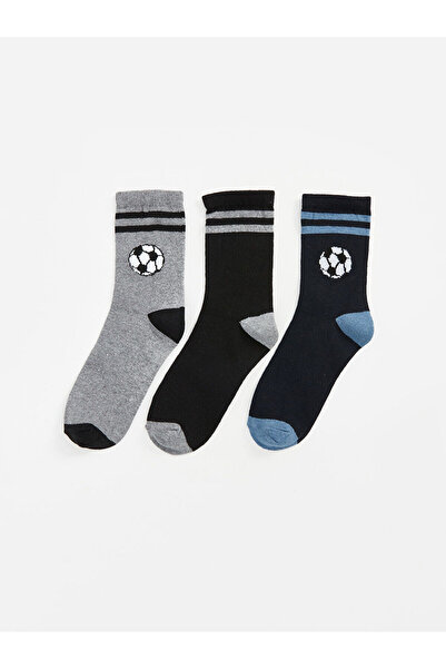 LC Waikiki Шарени чорапи за момче - Комплект 3 бр