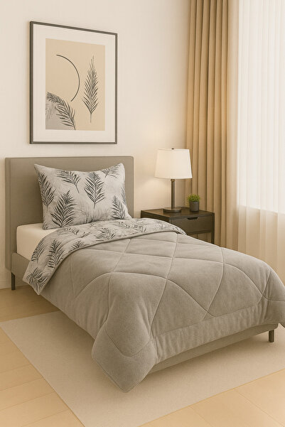 sternen glanz New Veloria Cotton Patterned Double-Sided Single Quilt - Pillow...