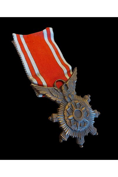 kho military design 5x4 cm. Suriye Bronz Askeri Liyakat Madalyası