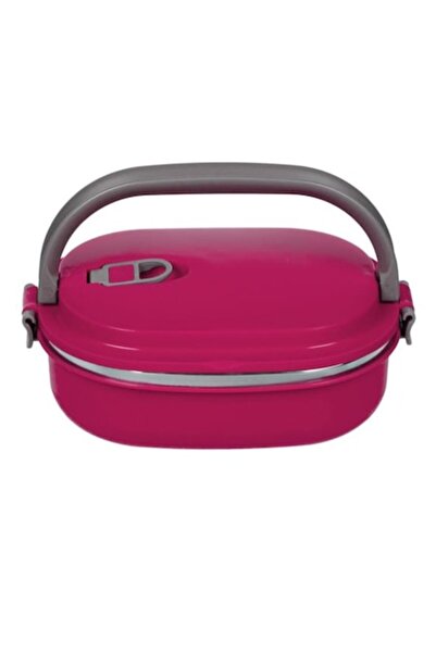 OEM Recipient izolat alimentar cu mâner, plastic, roz, 700 ml, 20 x 15 x 8 cm