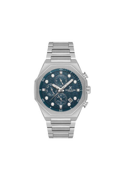 Daniel Klein Exclusive Silver Stainless Steel Watch for Men DK.1.14217-4