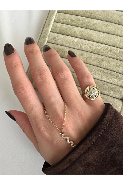 ringbox Gold Star Quadrilateral Sparrow Ring Finger