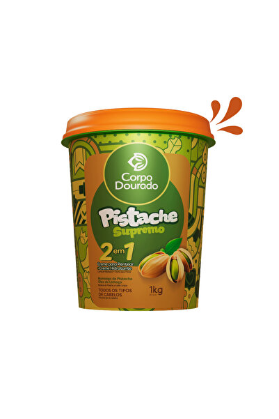 corpodourado كريم كوربو دورادو بالفستق لجميع أنواع الشعر