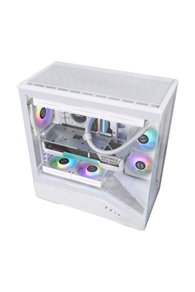 Lian Li V100 ATX Mid-Tower Pre-Installed 4 Fans ARGB - White