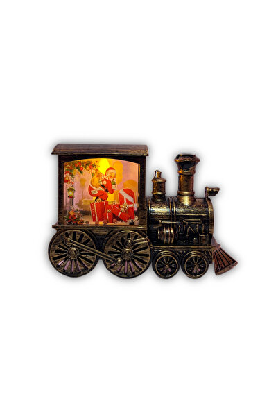 DIAL Market Yılbaşı Noel Baba’lı Led Işıklı Dekoratif Tren