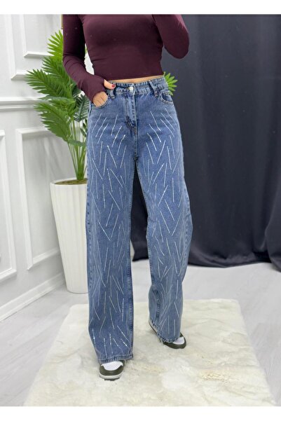 BERİLLİON Striped Stone Jean Pants
