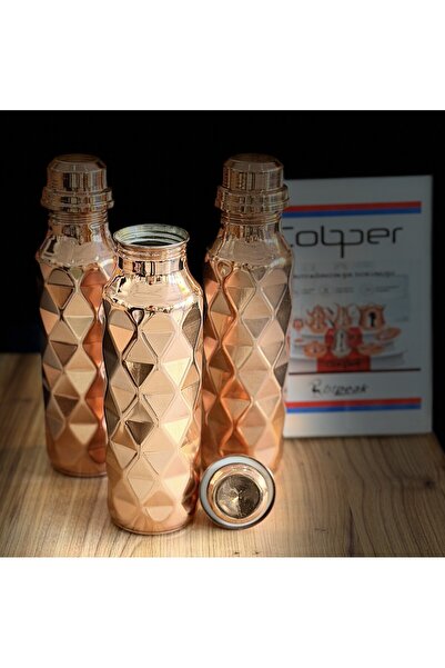 Cobper Premium Collection Prayn Copper Flask