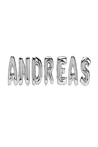 OEM Balloon Set 'Andreas', Silver, 40 cm